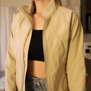 Cream/beige light jacket